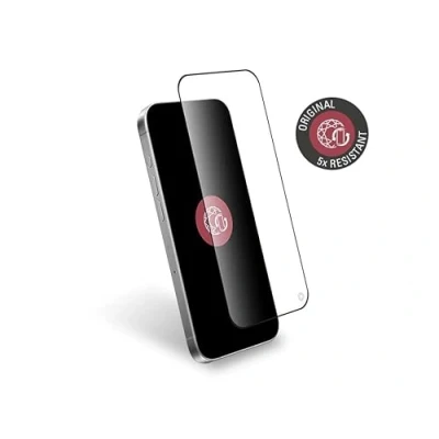 Afbeelding van Force Case, Geschikt voor Apple iPhone 16 Pro Max 2.5D Schokbestendig Organisch Glas Screen Protector, Transparant