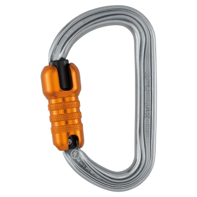 Afbeelding van Petzl Bm&#039;D a symmetrische karabiner met hoge weerstand (32 kN). grijs