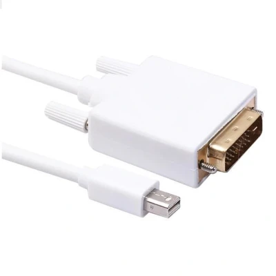 Afbeelding van Mini DisplayPort 1.1 naar DVI kabel (1920 x 1200) / wit 1,8 meter
