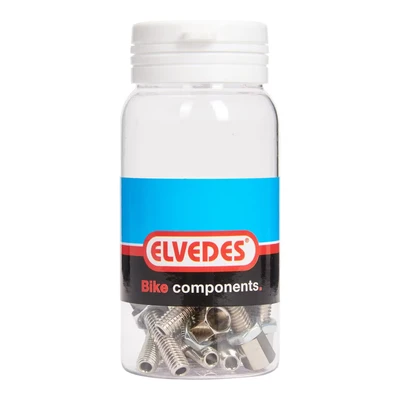 Afbeelding van Elvedes Pot Stelbout M6 Messing (P15)