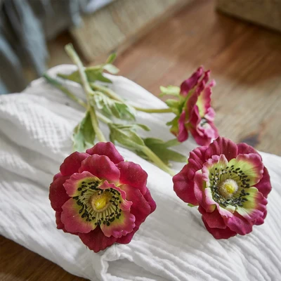 Afbeelding van LOBERON Sierbloem set van 3 Inara paars