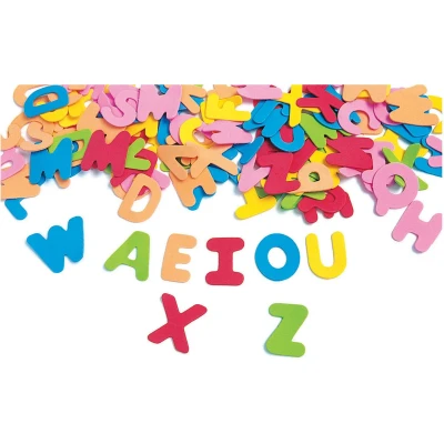 Afbeelding van Colorations Alfabet Letters Foam, 150st.