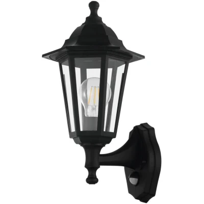Afbeelding van Bl wl/1 E27 Duanera zwart sensor