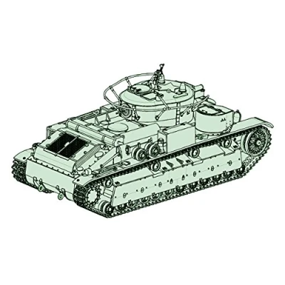 Afbeelding van Trumpeter 757150&quot; 1/72 T 28 zware uitvoering modelbouwset