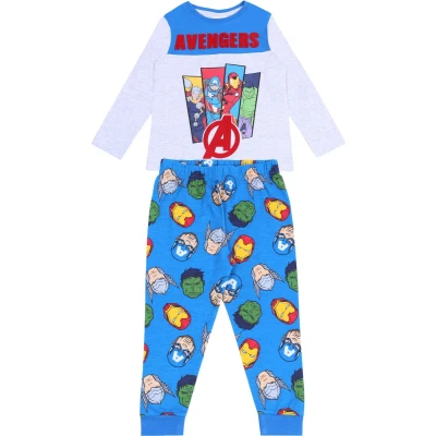 Afbeelding van Grijs blauw pyjama AVENGERS MARVEL