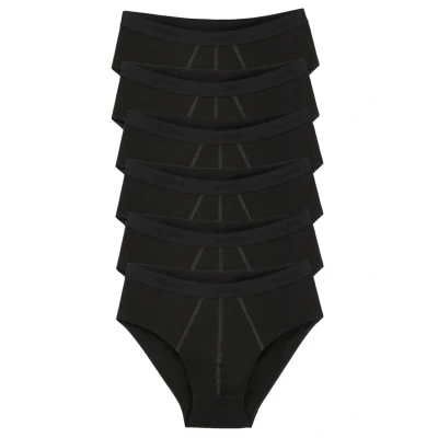 Afbeelding van Sloggi MIDI 6ER PACK 24/7 Slip, Heren, Maat: Small, Schwarz