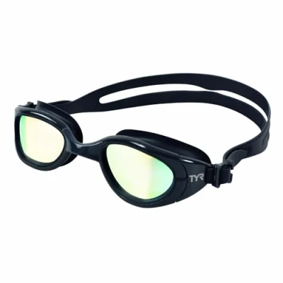 Afbeelding van TYR SPEC OPS 2.0 Mirrored Googles Unisex Zwembril, Maat: One Size, Gold/navy