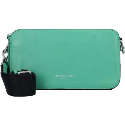 Afbeelding van Liebeskind Berlin Clarice M Weiche Schoudertas, Dames, Maat: One Size, Smaragd