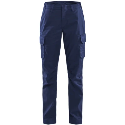 Afbeelding van Blaklader Dames industrie werkbroek stretch 7144 1832 Marineblauw/Korenblauw