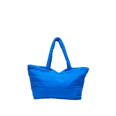 Afbeelding van Urban Classics Unisex TB7202 Gewatteerde Tote Bag, Kobaltblauw, kobaltblue, Eén Maat