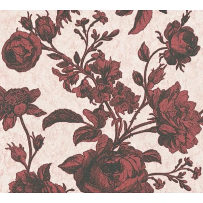 Afbeelding van AS Creation My Home Spa 38700 4 387004 Rood / Roze