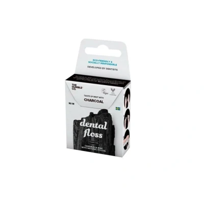 Afbeelding van The Humble Co Dental Floss Charcoal, 1 stuks
