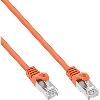 Afbeelding van InLine® Patchkabel, S FTP, Cat. 5e, oranje, 3m