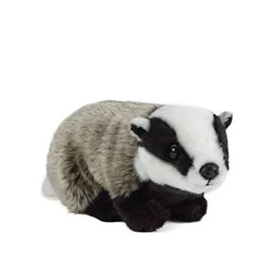 Afbeelding van Living Nature Badger pluche dier van das. 27 cm.