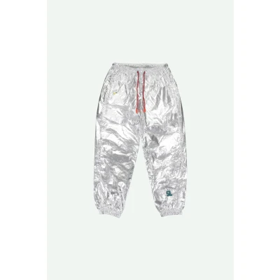 Afbeelding van Joggers voor Kinderen Zilver Maat 98 104 Better Together collectie Sticky Lemon