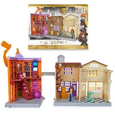 Afbeelding van Harry Potter Magical Minis Wegisweg 3 in 1 Speelfigurenset
