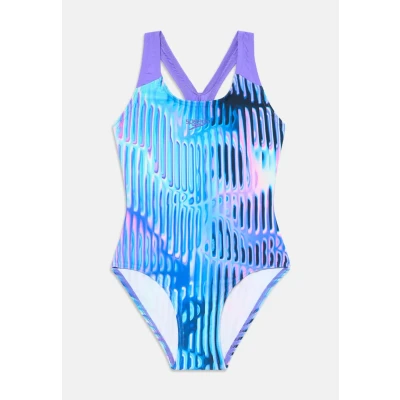 Afbeelding van Speedo Digital ALL OVER Splash BACK Badpak voor kinderen, Maat: 176, Indigo glow