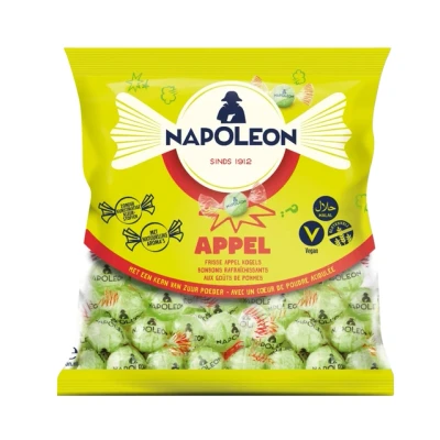 Afbeelding van Snoep Napoleon appel zak 1kg
