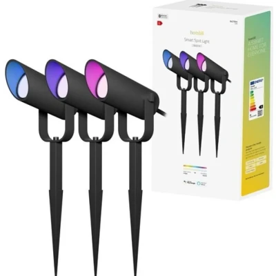Afbeelding van Hombli 3x slimme prikspots voor buiten Starterkit