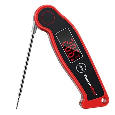Afbeelding van ThermoPro TP19 Waterdichte Voedsel Thermometer Thermokoppel Instant Lees Koken voor Keuken BBQ Digitale Vlees met Ambidexter Backlit Candy Jam Chocolade