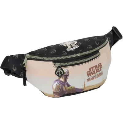 Afbeelding van Heuptas the Mandalorian This is way Zwart 23 x 12 9 cm