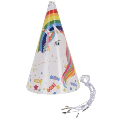 Afbeelding van Hoedjes papier set 8 sts