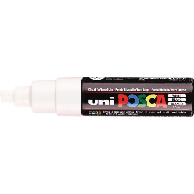Afbeelding van Markeerstift POSCA PC 8K Wit (6 Stuks)