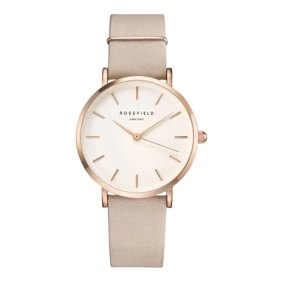 Afbeelding van Rosefield dames West Village horloge WSPR W73 in de kleur Roségoud