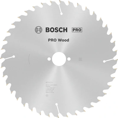 Afbeelding van Bosch Cirkelzaagblad 40 tanden Optiline Wood ABT 250 x 30mm