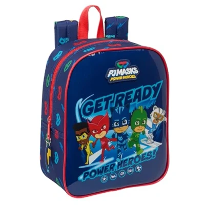 Afbeelding van Schoolrugzak PJ Masks Ready Marineblauw 22 x 27 10 cm
