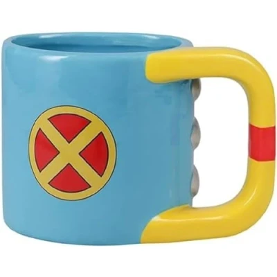 Afbeelding van Paladone Products Marvel X Men Mok 3D Wolverine 350ml, Kopje, Blauw