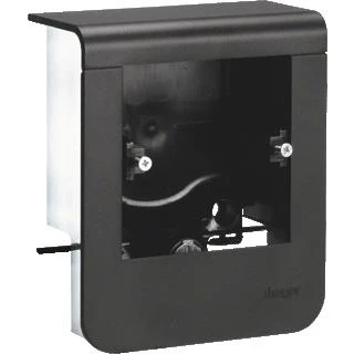Afbeelding van Tehalit Hager outlet zwart universeel schakelmateriaal SL200559019011