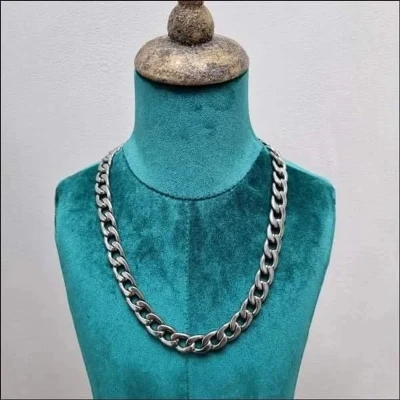 Afbeelding van Rvs Ketting Gourmetschakel 13mm 55cm