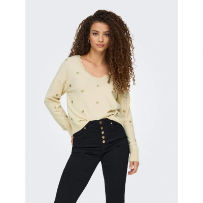 Afbeelding van ONLY pullover ecru