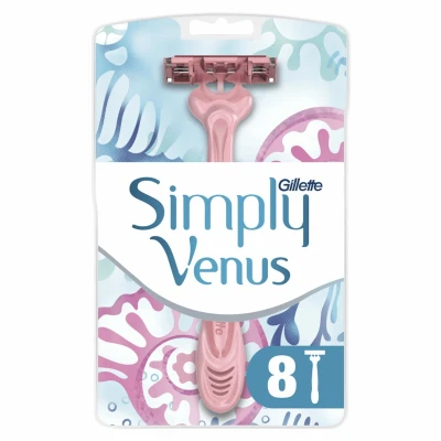 Afbeelding van Gillette Simply venus wegwerp mesjes (8 st)