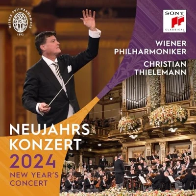 Afbeelding van Christian &amp; Wiener Philharmoniker Thielemann Neujahrskonzert 2024 / New Year&#039;s Concert (CD)
