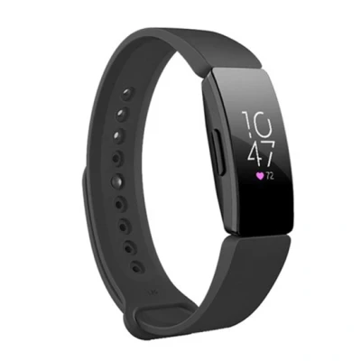 Afbeelding van Fitbit Inspire 1 / HR Ace 2 siliconen bandje Maat: Large Zwart