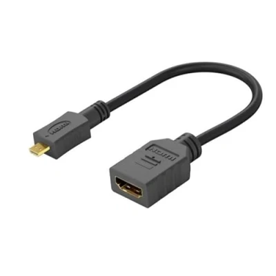 Afbeelding van Microconnect HDM19F19MMC tussenstuk voor kabels HDMI Type D (Micro) Zwart