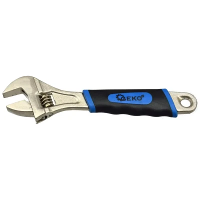 Afbeelding van GEKO Verstelbare moersleutel 0 24 mm ergonomische grip roestbestendig 22 offset