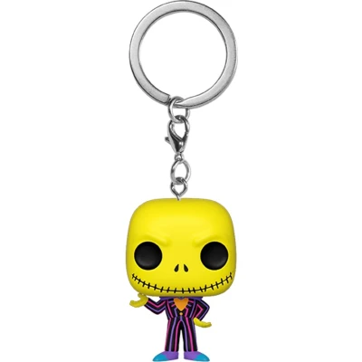 Afbeelding van Funko Pocket Pop! Sleutelhanger: The Nightmare Before Christmas Jack Skellington (Blacklight)