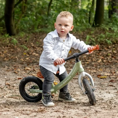 Afbeelding van Bandits &amp; Angels loopfiets Escape Green 2 jaar jongens en meisjes metaal groen