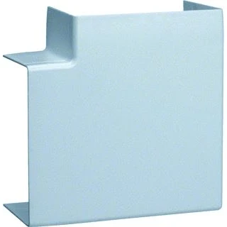 Afbeelding van Hager lf vlakke hoek voor goot 60x110mm lichtgrijs lff6011057035