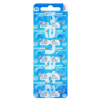 Afbeelding van RENATA Horlogebatterijen Watch 379 10 stuks