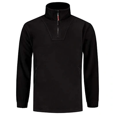 Afbeelding van Tricorp Fleece Sweater Casual Zwart Maat S