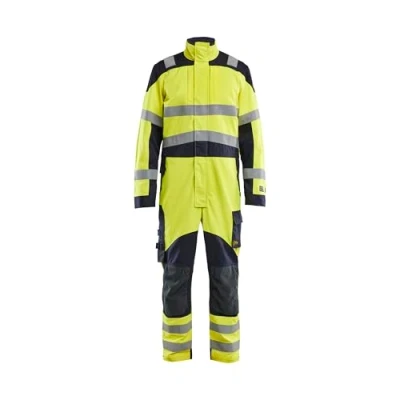 Afbeelding van Blaklader Multinorm Inherent overalls 6089 1512 High Vis Geel/Marineblauw C56