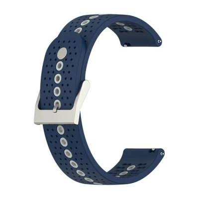 Afbeelding van Garmin Vivoactive 5 / 3 Dot Pattern bandje Donkerblauw