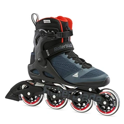 Afbeelding van Macroblade 90 Inline Skates Heren Orion Blue Spicy Orange200 27 Blauw In Line