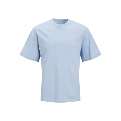 Afbeelding van Jack &amp; Jones Jjebradley TEE O NECK Tshirt basic, Heren, Maat: Small, Chambray blue