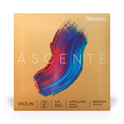 Afbeelding van D&#039;Addario A313 4/4M Medium Spanning Ascenté Viool D String, 4/4 Schaal