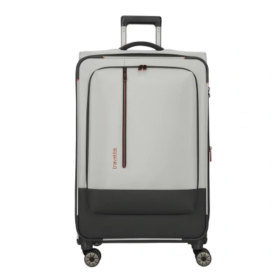 Afbeelding van Travelite Crosslite 5.0 4w Trolley L white sand Zachte koffer